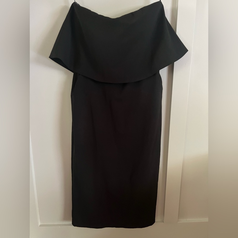 LITTLE BLACK STRAPLESS DRESS - LULUS - XS